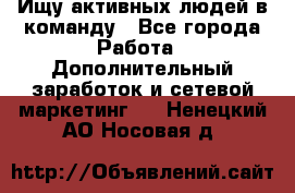 Ищу активных людей в команду - Все города Работа » Дополнительный заработок и сетевой маркетинг   . Ненецкий АО,Носовая д.